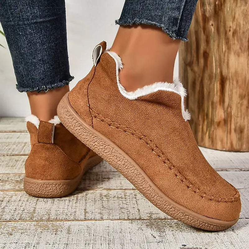 Leslie | Bottines matelassées à doublure chaude