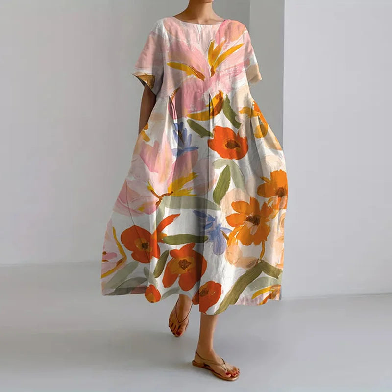 Rosanna | Zomerjurk met bloemenprint