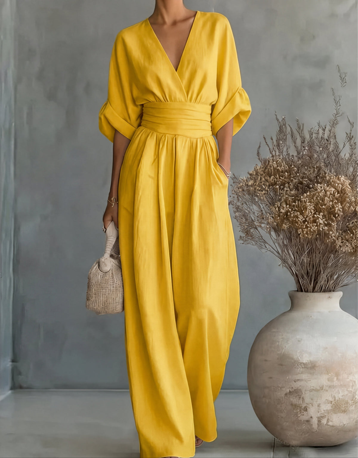 Élise – Elegante, soepelvallende jumpsuit