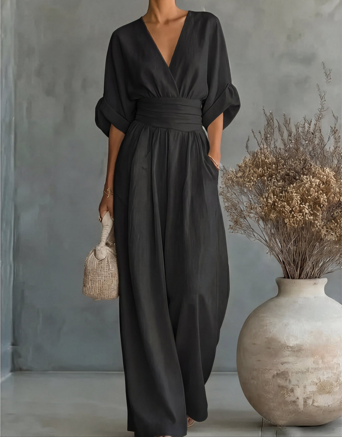 Élise – Elegante, soepelvallende jumpsuit