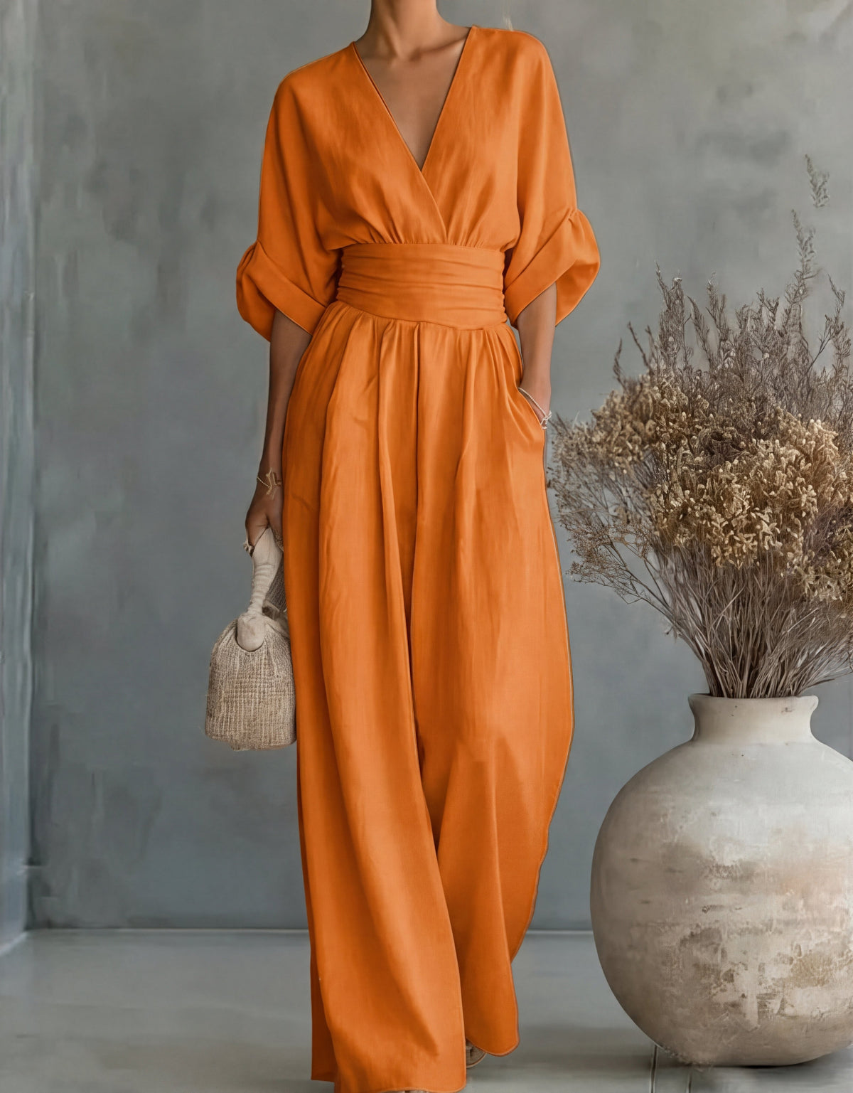 Élise – Elegante, soepelvallende jumpsuit
