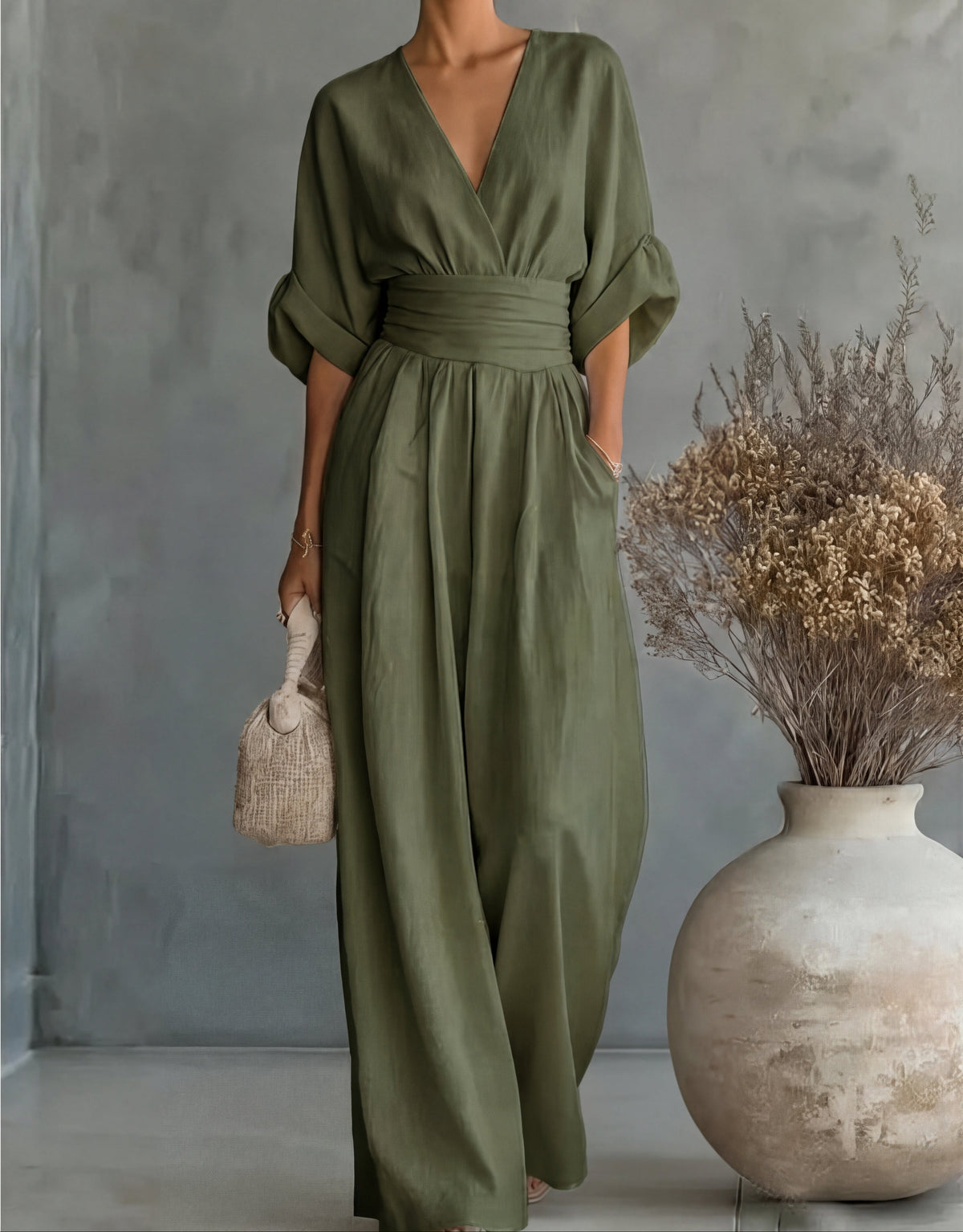 Élise – Elegante, soepelvallende jumpsuit