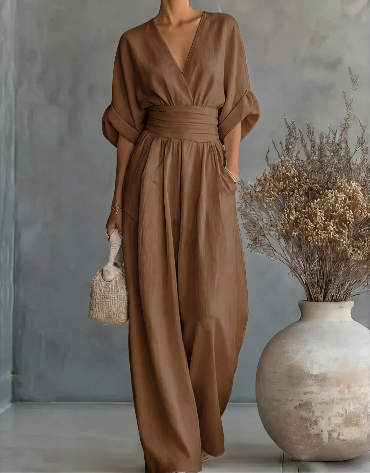 Élise – Elegante, soepelvallende jumpsuit