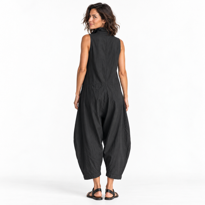 Combinaison Sans Manches Oversize – Légère & Élégante | Nova Femme Paris