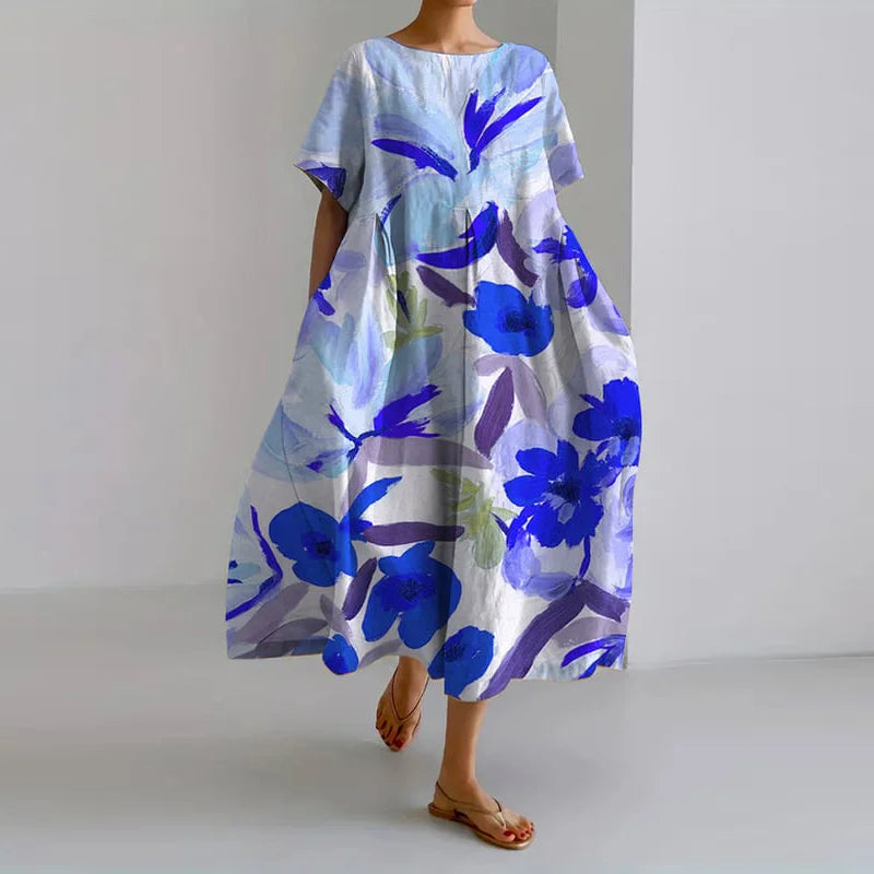 Rosanna | Zomerjurk met bloemenprint