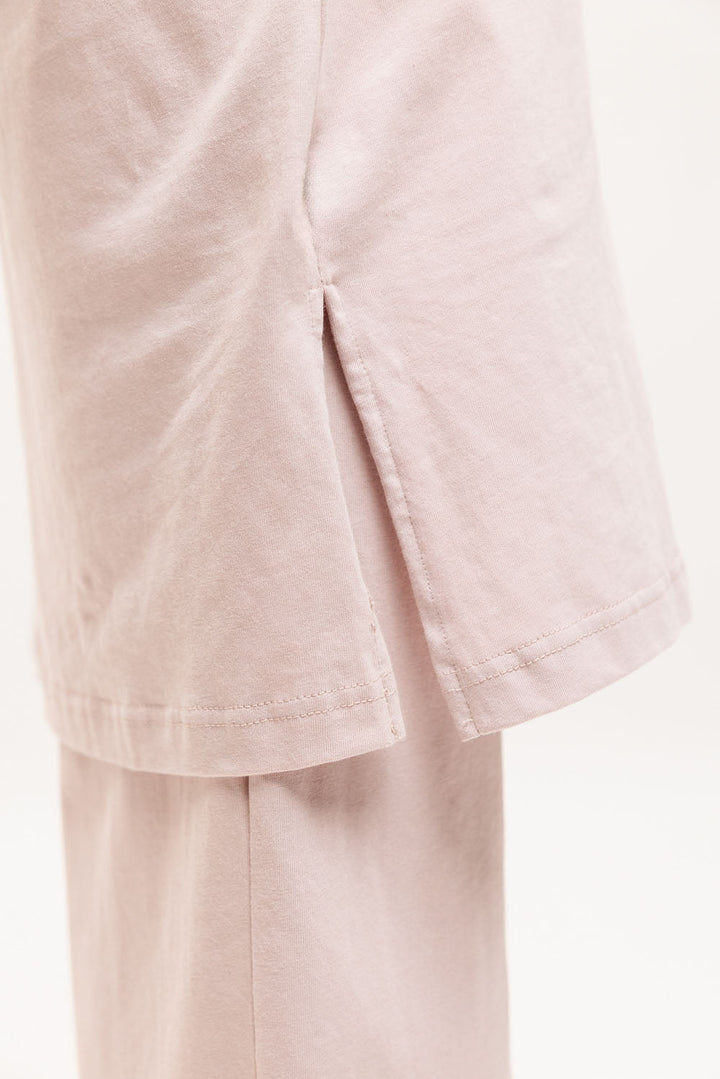 Cotton Training Top Greyish Pink