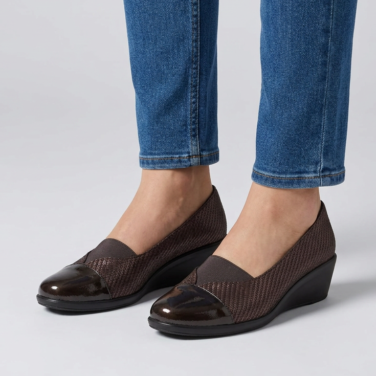 Ilenia - Mocassin élastique femme