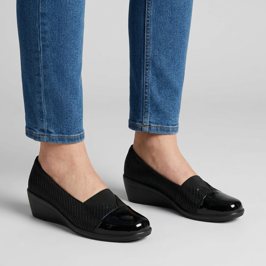 Ilenia - Mocassin élastique femme