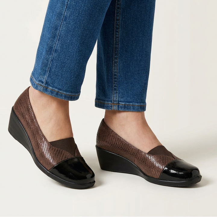 Ilenia - Mocassin élastique femme