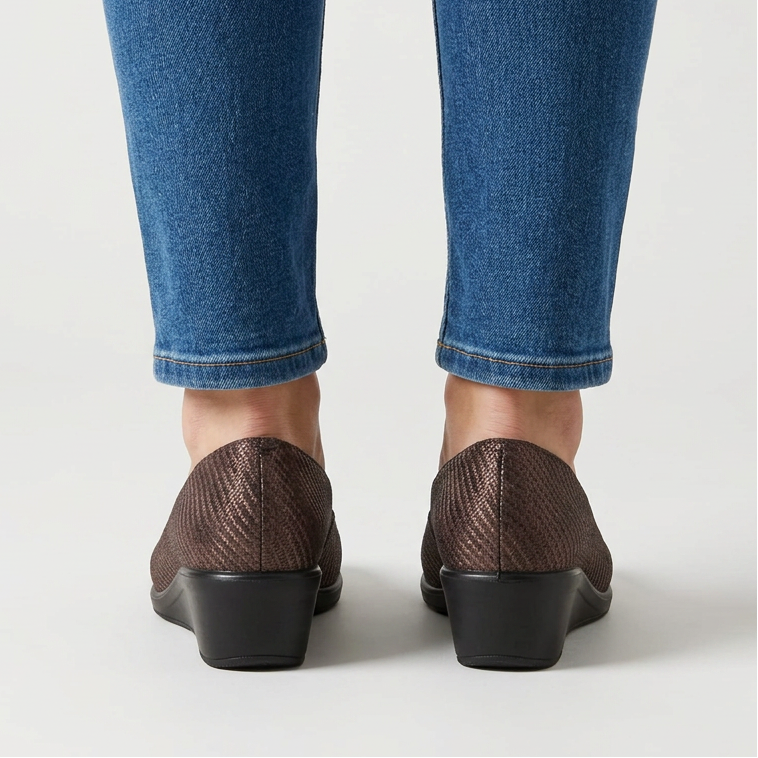 Ilenia - Mocassin élastique femme