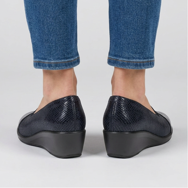Ilenia - Mocassin élastique femme