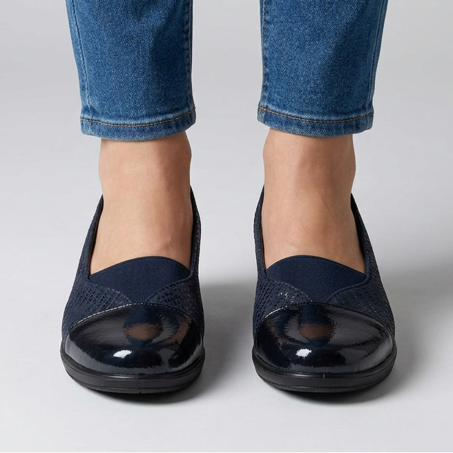 Ilenia - Mocassin élastique femme
