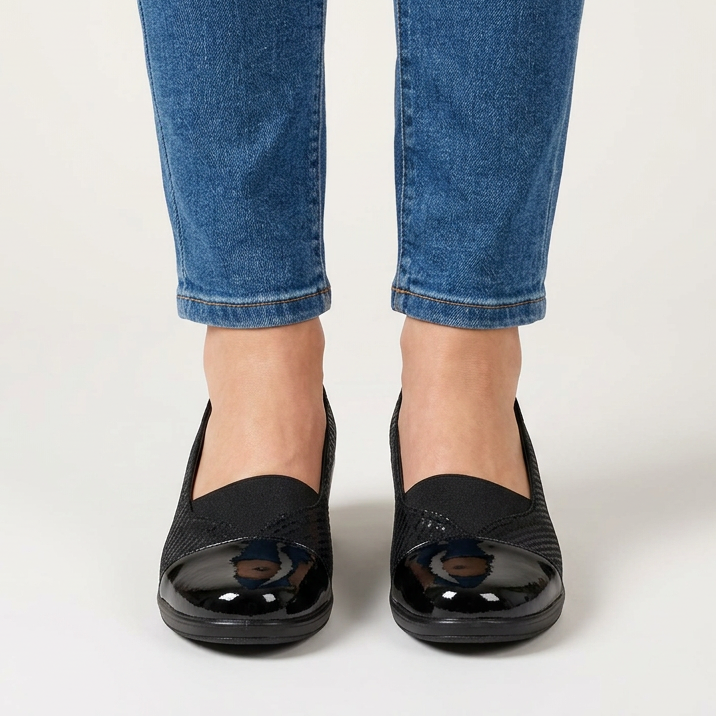 Ilenia - Mocassin élastique femme