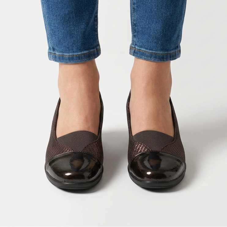 Ilenia - Mocassin élastique femme