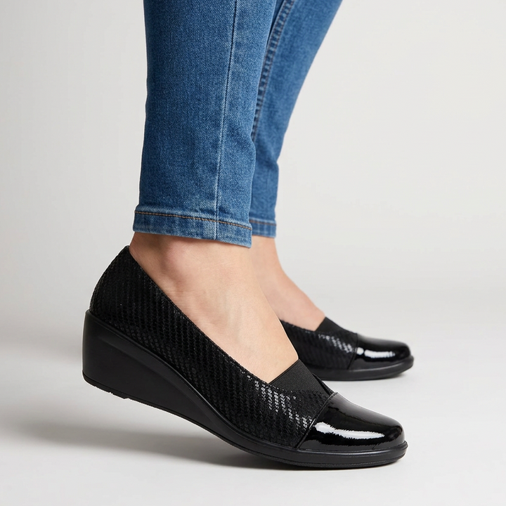 Ilenia - Mocassin élastique femme