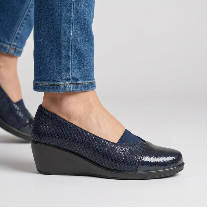 Ilenia - Mocassin élastique femme