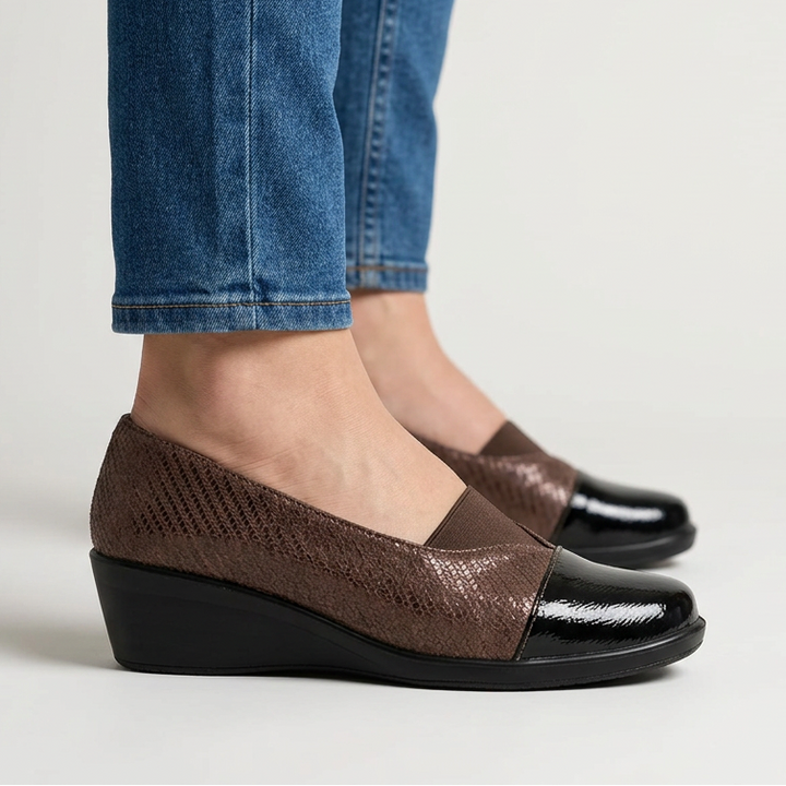 Ilenia - Mocassin élastique femme
