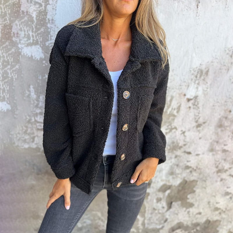 Ariane | Veste en fausse fourrure