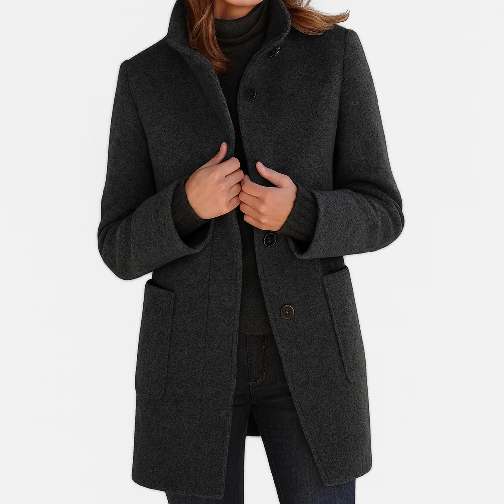 Eleonora | Manteau en laine à coupe midi