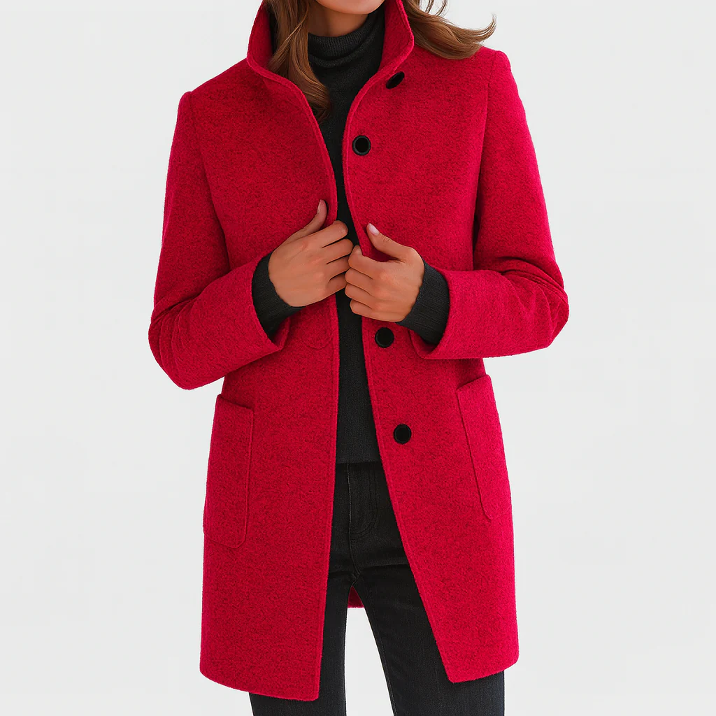 Eleonora | Manteau en laine à coupe midi