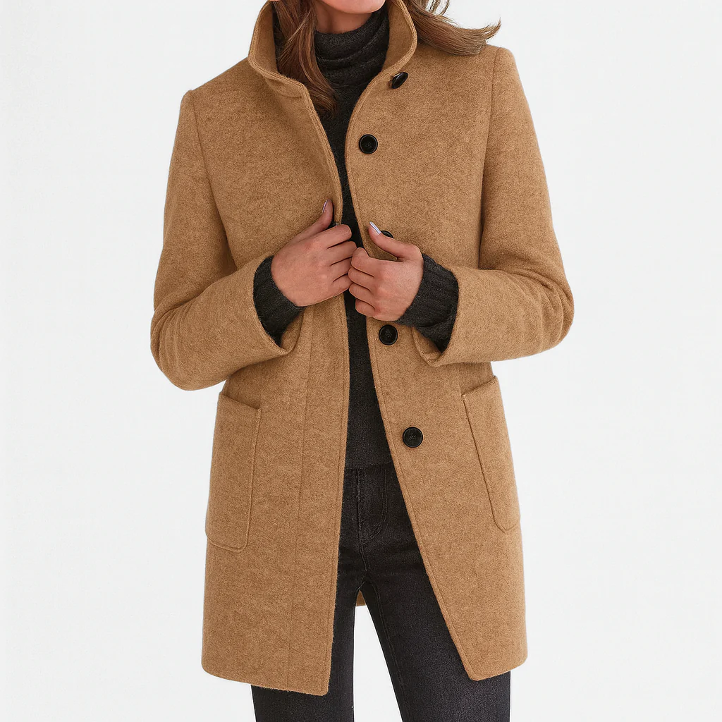 Eleonora | Manteau en laine à coupe midi