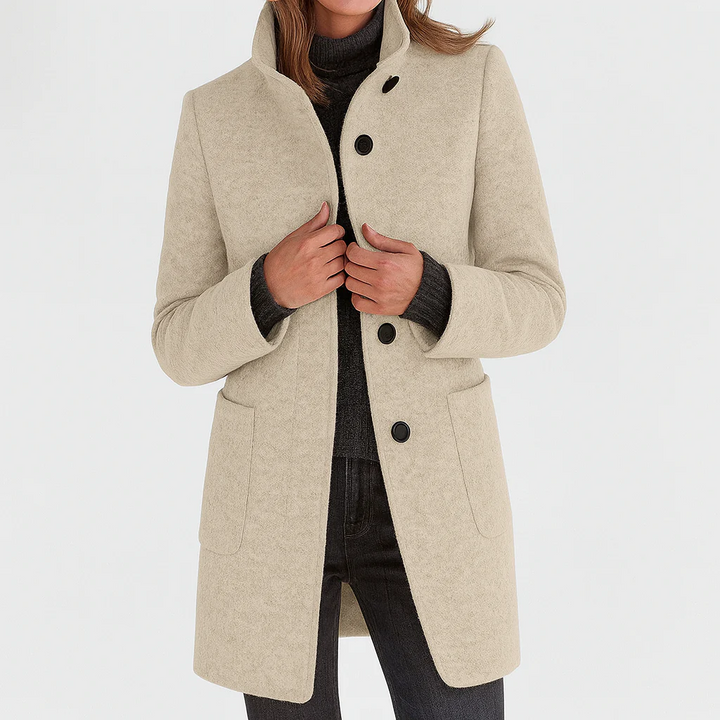 Eleonora | Manteau en laine à coupe midi