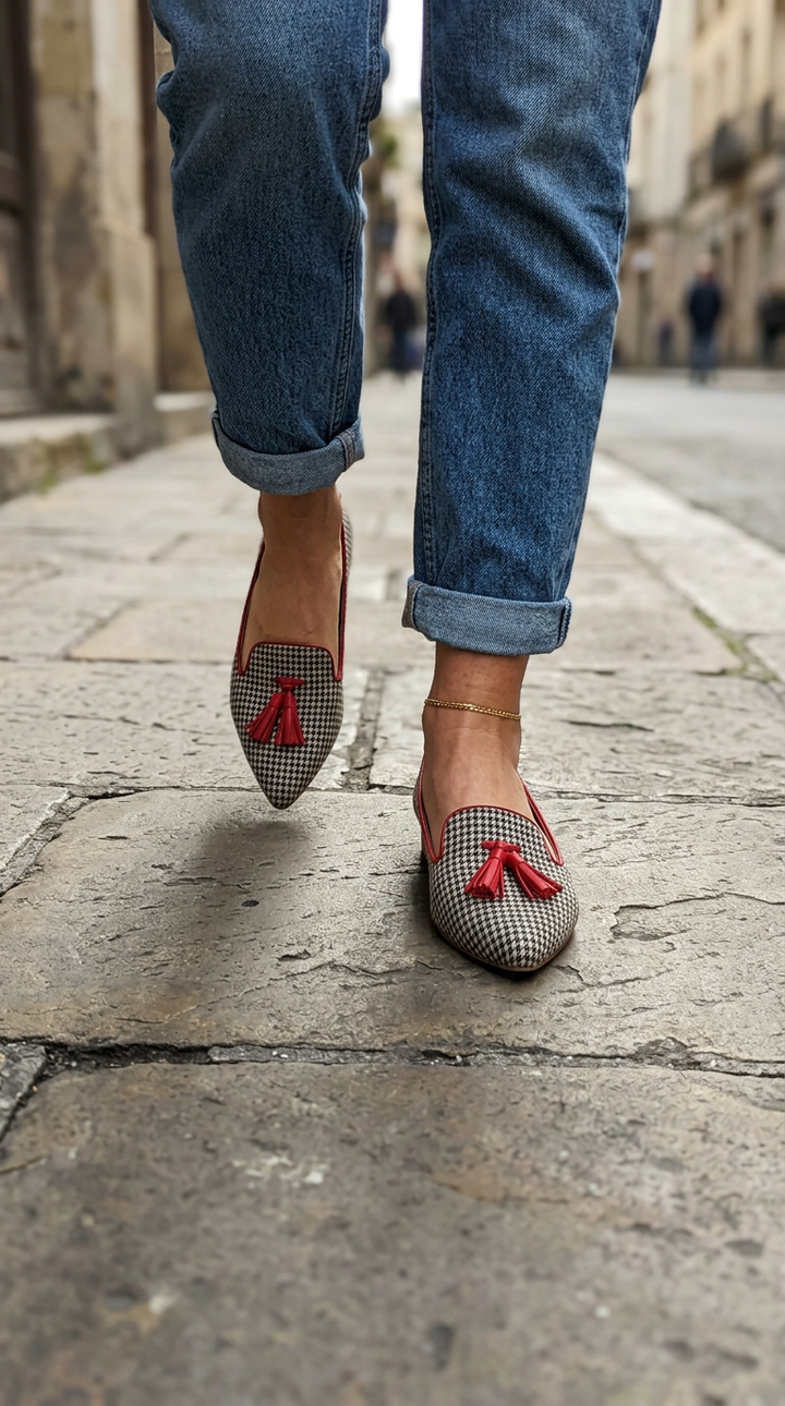 Livia | Ballerines Pointues Slip-On