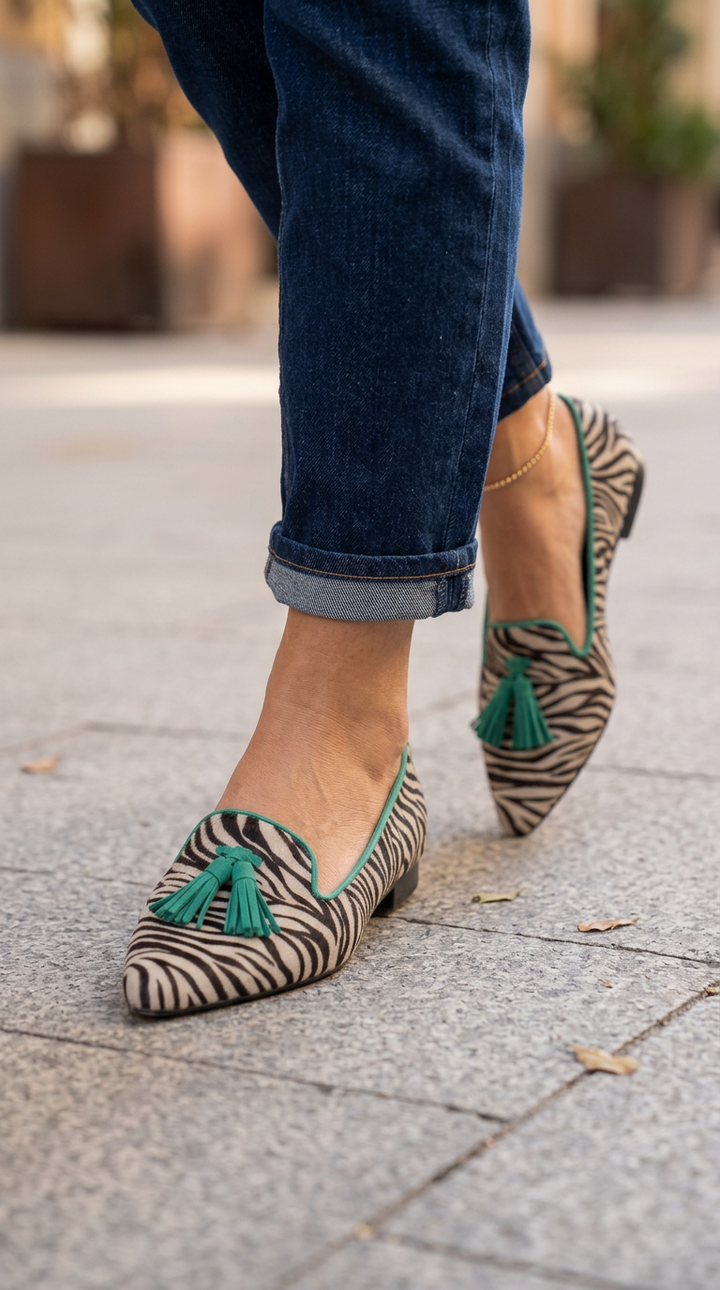 Livia | Ballerines Pointues Slip-On