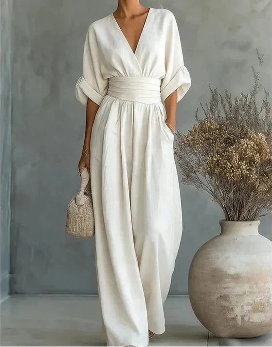 Élise – Elegante, soepelvallende jumpsuit