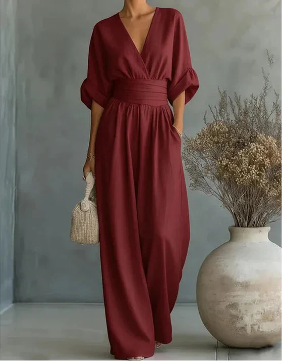 Élise – Elegante, soepelvallende jumpsuit