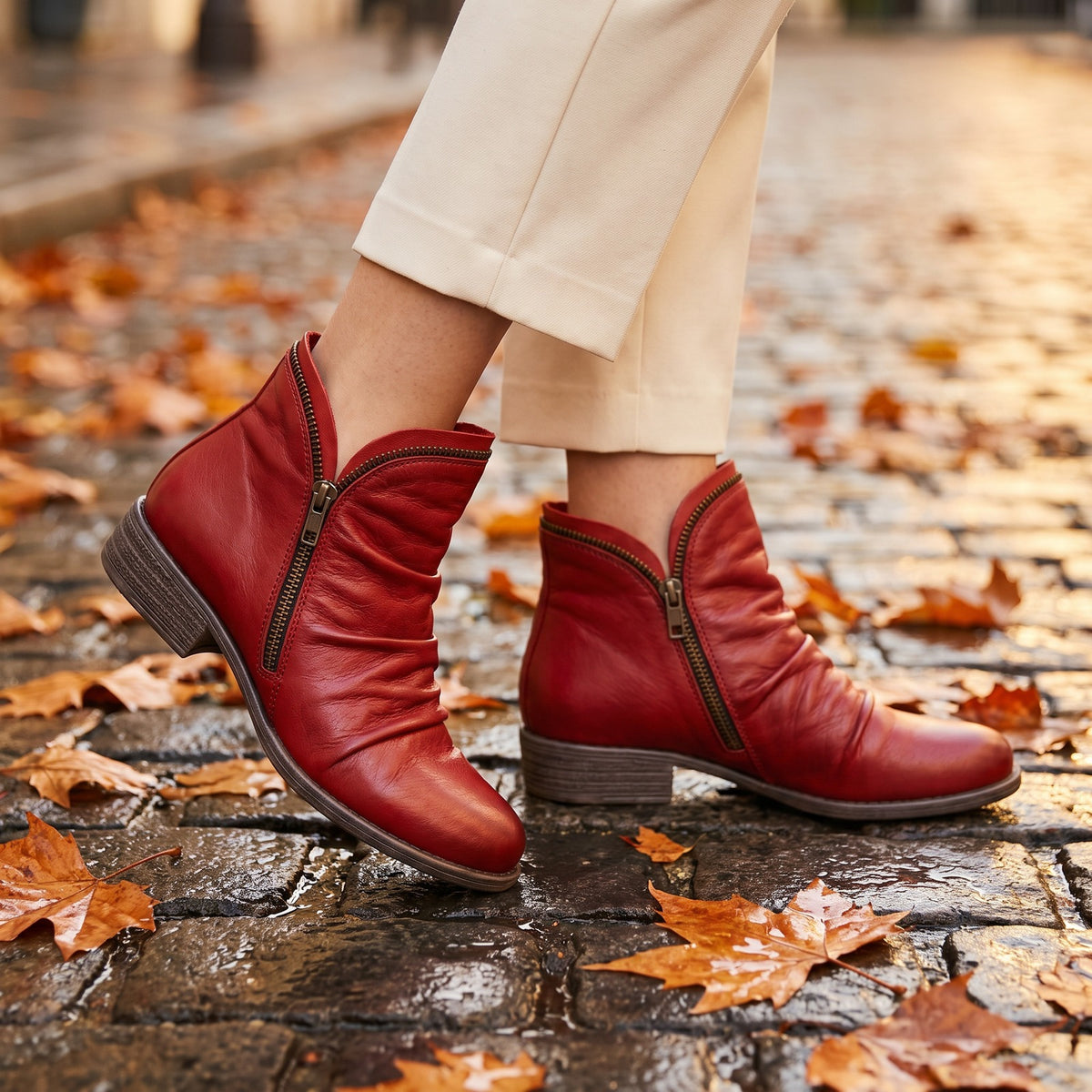 Bottines Suzanne détail