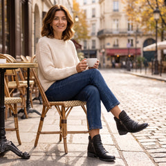 Bottines Suzanne portées